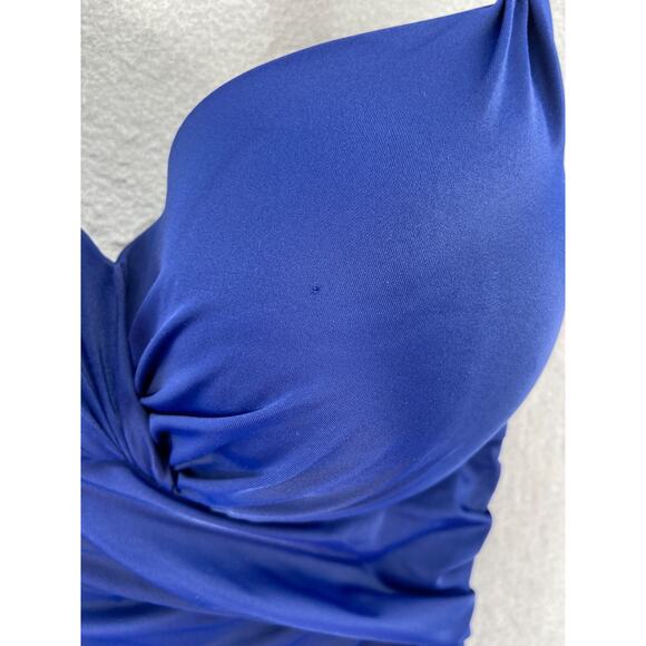 Victoria's Secret Swimsuit Sz 40DD The Unforgettable One‎ Piece Blue Formed Cups - Picture 3 of 11